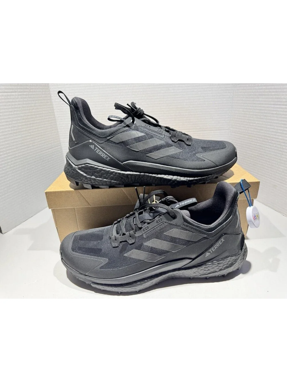 Adidas Terrex Free Hiker 2 Low - Men’s Size 11.5 - Core Black/Grey - Brand New!